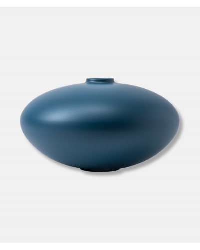 Alev Vase 02 Large - Mallard Blue